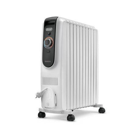 Delonghi Dragon Connect Smart 2.5kw Oil Filled Radiator with Wifi - White | TRD51025WIFI