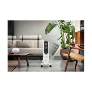 Delonghi Dragon Connect Smart 2.5kw Oil Filled Radiator with Wifi - White | TRD51025WIFI