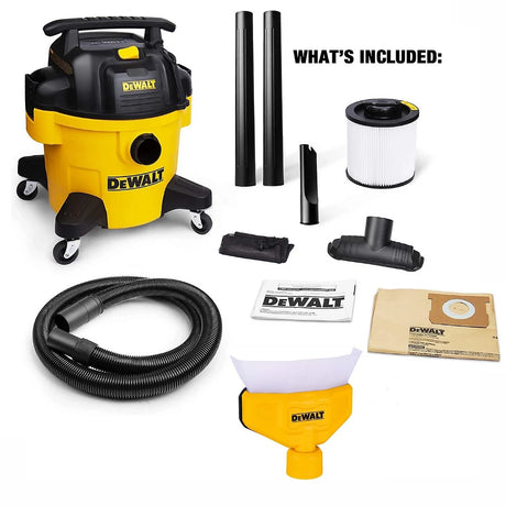 Dewalt Wet and Dry Vac Vacuum with Dust Collector | XMS25WDVAC
