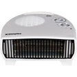 Dimplex 3KW Electric Flat Portable Fan Heater - White&nbsp;