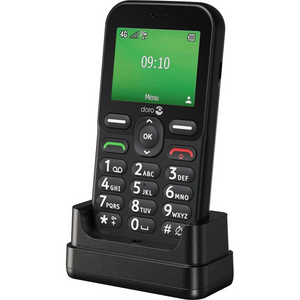 Doro Leva Sim Free E10 Mobile Phone - Black | 8988