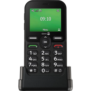 Doro Leva Sim Free E10 Mobile Phone - Black | 8988