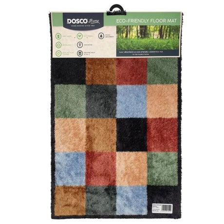 Dosco 75cm x 50cm Doormat - Squares | 57052