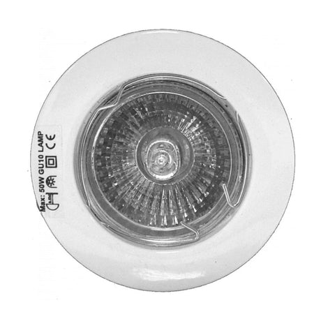 Powermaster Fixed GU10 Downlights Kit 3 Pack - Brushed Chrome | 1771-18