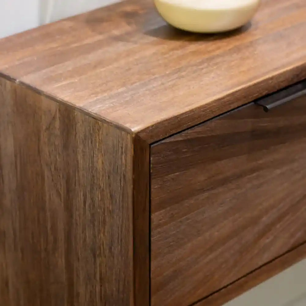 Tara Lane Ray 2 Drawer Console - Dark Teak | TL7283