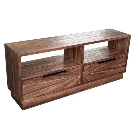 Tara Lane Ray TV Unit - Dark Teak | TL7275