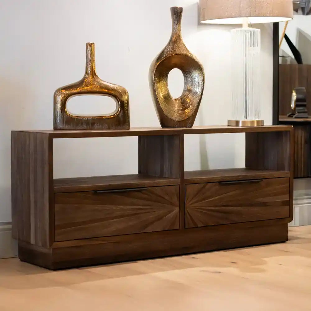 Tara Lane Ray TV Unit - Dark Teak | TL7275