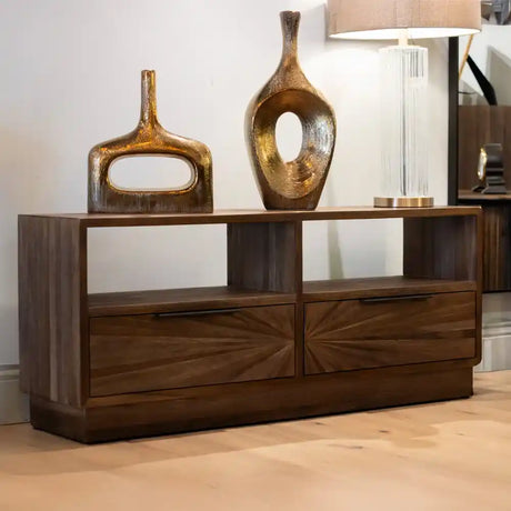 Tara Lane Ray TV Unit - Dark Teak | TL7275