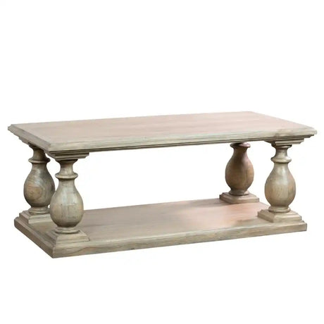 Tara Lane Pillars Coffee Table - Marwood | TL7247