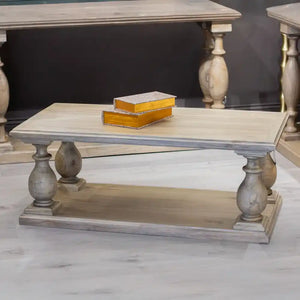 Tara Lane Pillars Coffee Table - Marwood | TL7247