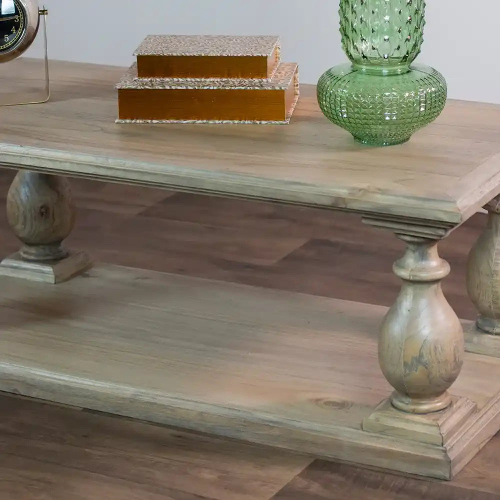 Tara Lane Pillars Coffee Table - Marwood | TL7247