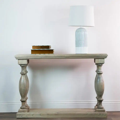 Tara Lane Pillars Console Table 120cm - Marwood | TL7250