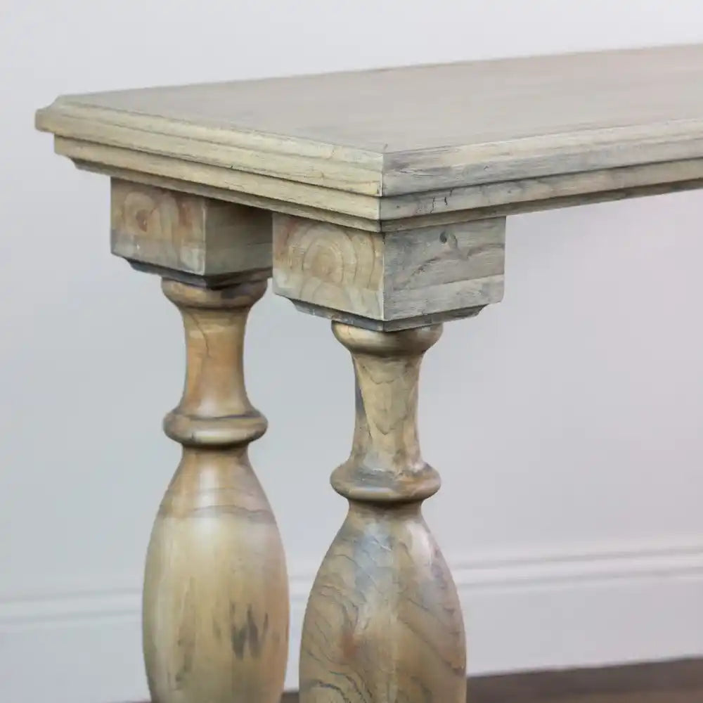 Tara Lane Pillars Console Table 150cm - Marwood | TL7249