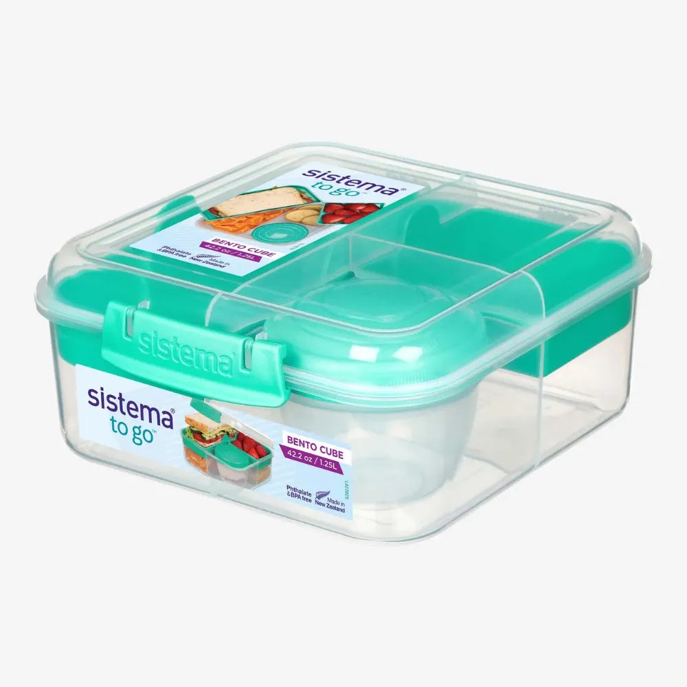 Sistema TO GO Bento Cube Lunch Box 1.25 Litre | 21685