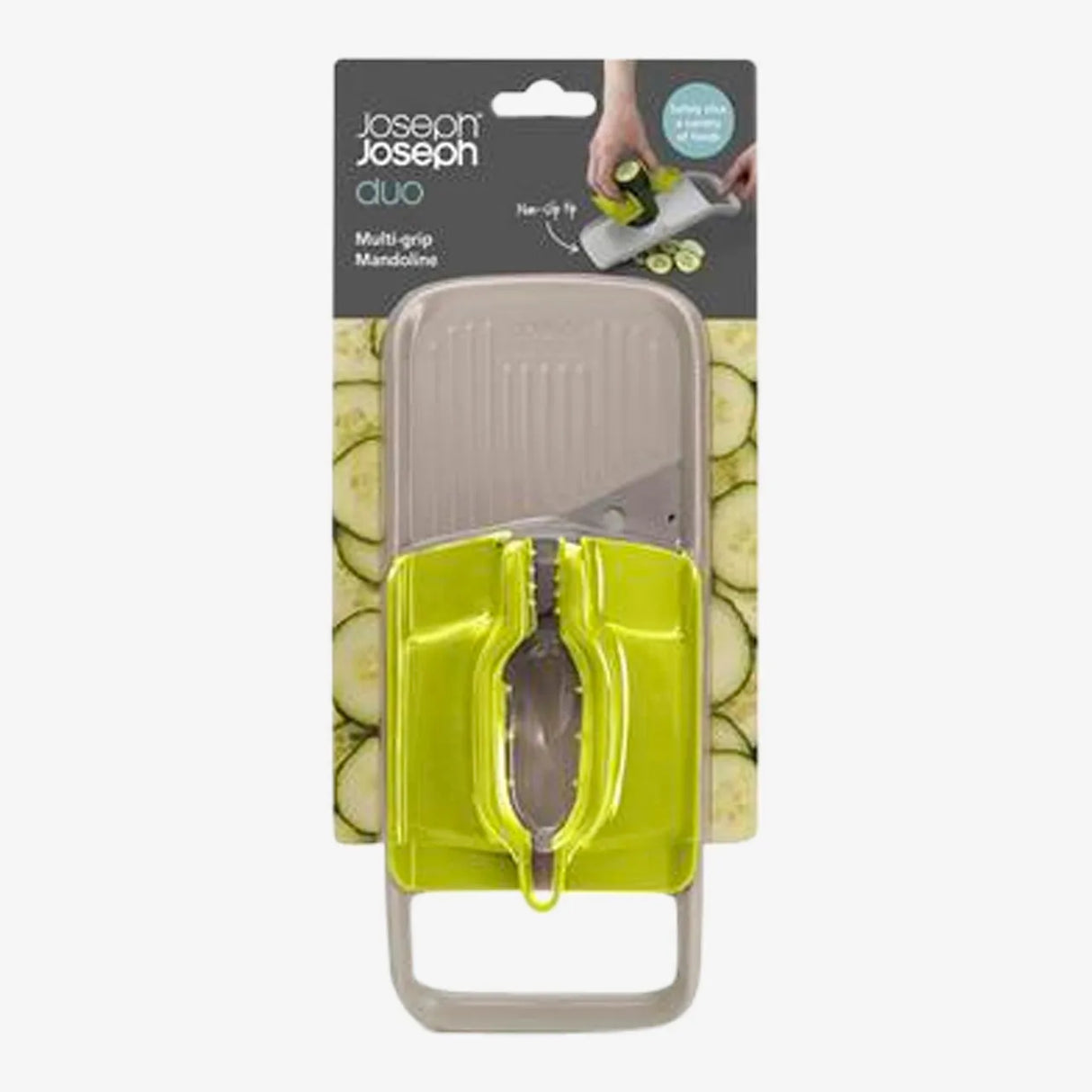 Joseph Joseph Duo Multi Grip Mandoline - Stone | 20206JJ