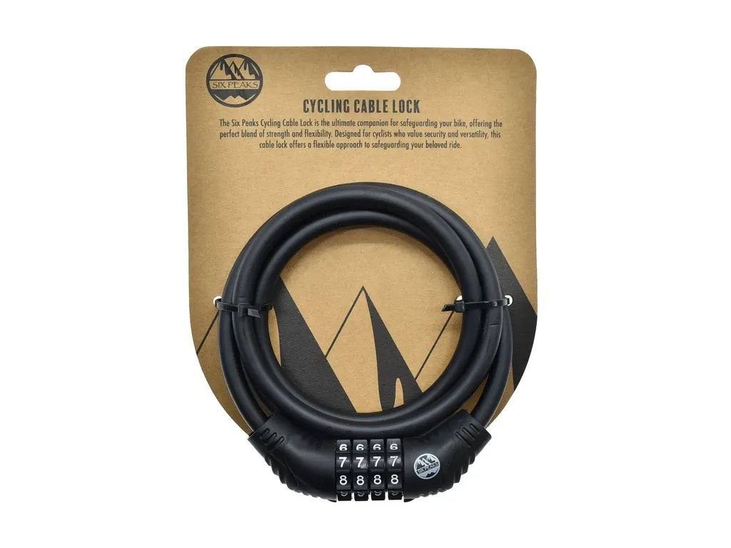 Six Peaks Cycling Cable Bike Lock | SIC000601