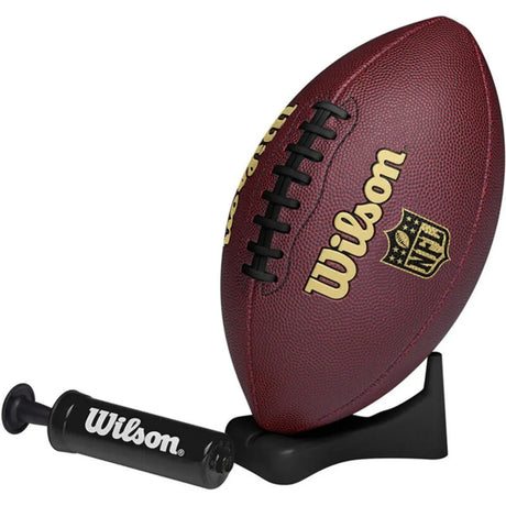 Wilson NFL Ignition American Football Pump and Tee | WF3007403XD