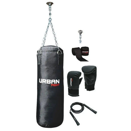 Urban Fight Punch Bag Boxing Kit + Skipping Rope | UFC0001B
