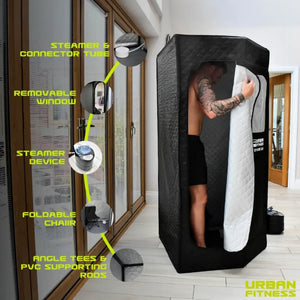 Urban Fitness Recovery Home Sauna - Black | UFR00201