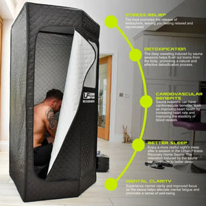 Urban Fitness Recovery Home Sauna - Black | UFR00201