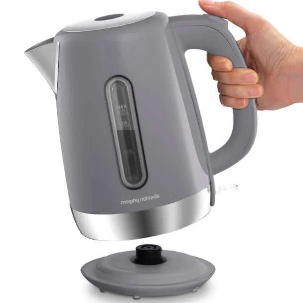 Morphy Richards Equip Jug Kettle 1.7 Litre - Grey | 102787