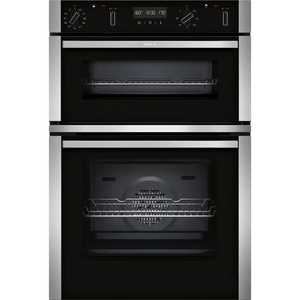 Neff N50 Built in Electric Self Cleaning Double Oven - Stainless Steel | U2ACH7AN7B