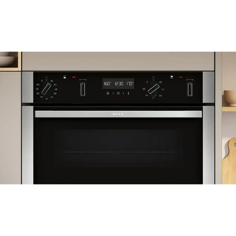 Neff N50 Built in Electric Self Cleaning Double Oven - Stainless Steel | U2ACH7AN7B