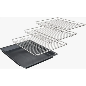 Neff N50 Built in Electric Self Cleaning Double Oven - Stainless Steel | U2ACH7AN7B