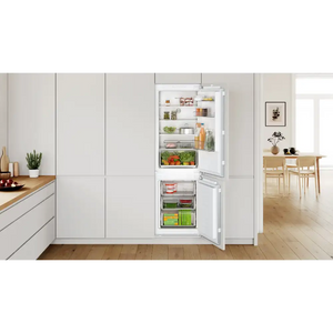 Bosch Series 2 Integrated 60/40 Built In Fridge Freezer - Fixed Hinge | KIN86NFE0G