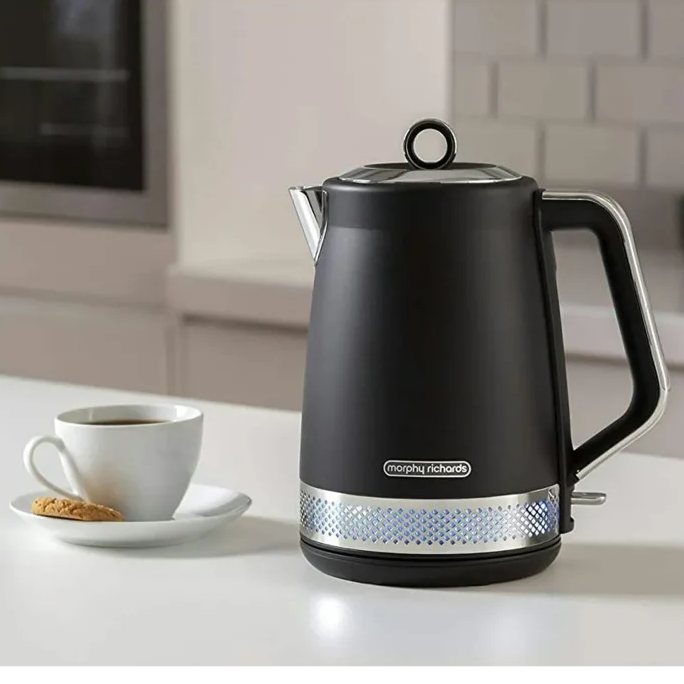 Morphy Richards Illumination Kettle 1.7 Litre - Black | 108020