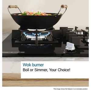 Bosch Series 4 75 cm Gas Hob - Stainless Steel | PGQ7B5K90