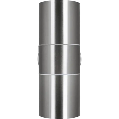 Luceco Azurar Outdoor Decorative External Wall Light - Stainless Steel | LEXDSSUD-03