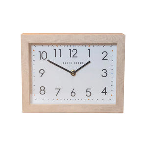 Tara Lane Baker and Brown Mantel Clock - Oak | TL6338