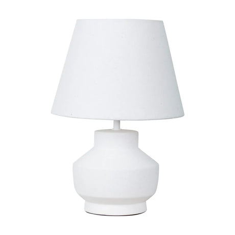 Tara Lane Chloe Ceramic Beside Lamp 36cm - White | TL6934