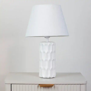 Tara Lane Isla Ceramic Table Lamp 41cm - White | TL6936