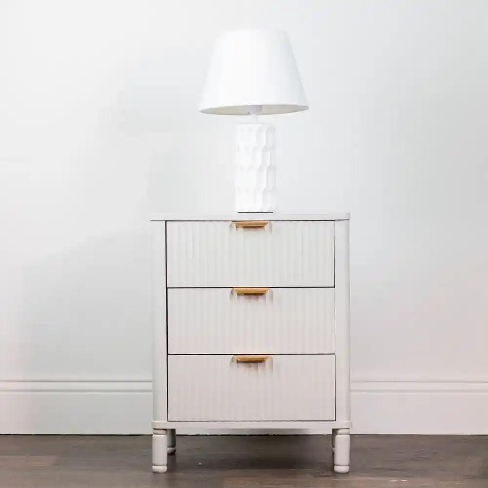 Tara Lane Isla Ceramic Table Lamp 41cm - White | TL6936