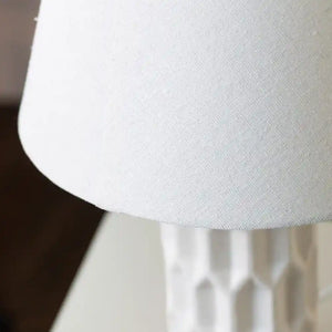 Tara Lane Isla Ceramic Table Lamp 41cm - White | TL6936