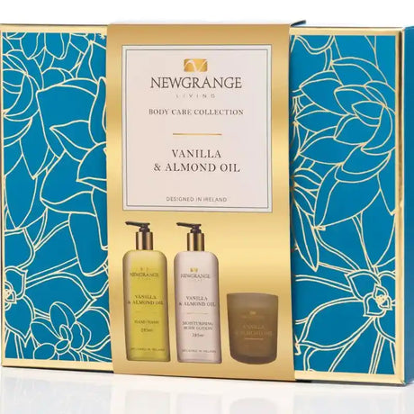 Newgrange Living Luxury Body Care Set 3 Pack - Vanilla and Almond Oil | 150003