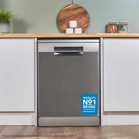 Bosch Serie 6 14 Place Dishwasher Wifi Enabled - Silver | SMS6ZCI10G