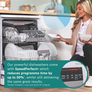 Bosch Serie 6 14 Place Dishwasher Wifi Enabled - Silver | SMS6ZCI10G