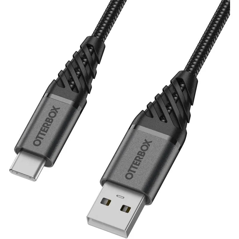Otterbox USB C to USB A Charging Cable 2 Metre - Black | 78-52665