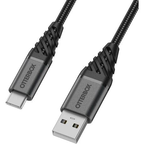 Otterbox USB C to USB A Charging Cable 2 Metre - Black | 78-52665