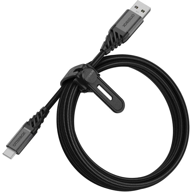 Otterbox USB C to USB A Charging Cable 2 Metre - Black | 78-52665