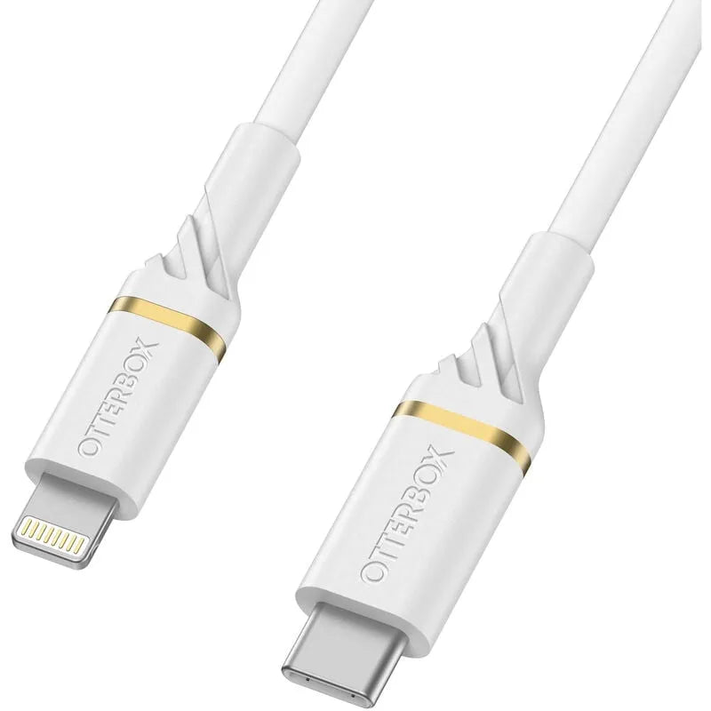 Otterbox USB C to Lighting Fast Charging Cable 1 Metre - White | 78-52552