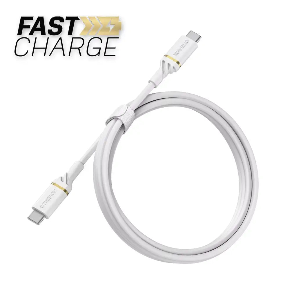 Otterbox USB C to USB C Fast Charging Cable 1 Metre - White | 78-52672