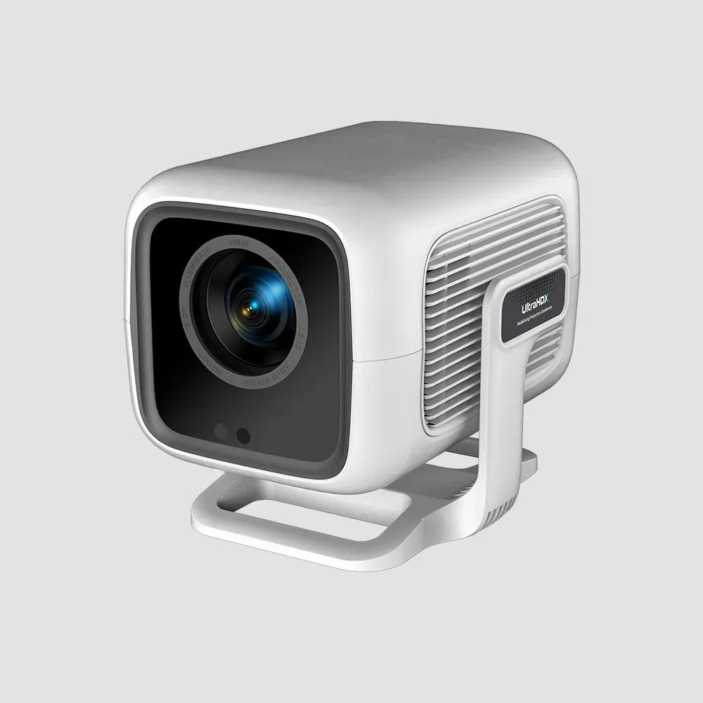 Mini Portable Projector Full HD 1080p - White | Home – Heavins