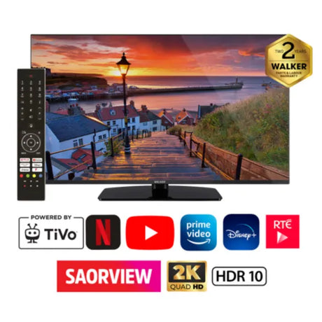Walker 50 Inch 4K Ultra HD Smart TV with Tivo | WP4K50251BRD