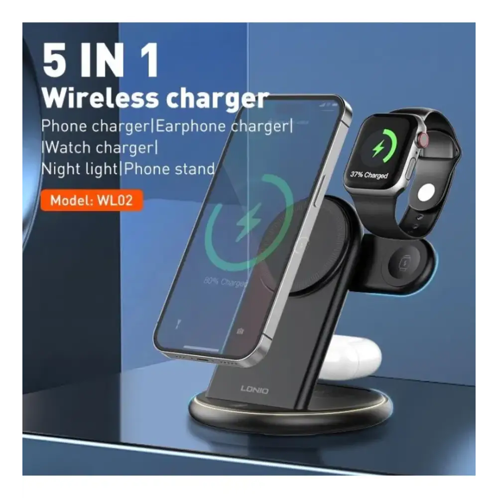 Ldnio 5 in 1 Desktop Power Strip | 604120