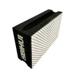 Bihui Diamond Hand Sanding Pad 120 Grit with black foam backing and white diamond-pattern surface for manual sanding applications