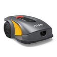 Stiga robot lawn mower on a white background